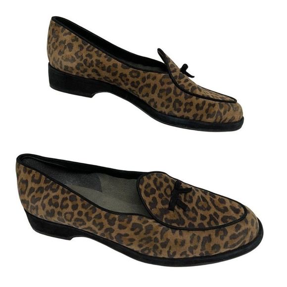 Stuart Weitzman Leopard Print Loafers - Picture 3 of 12